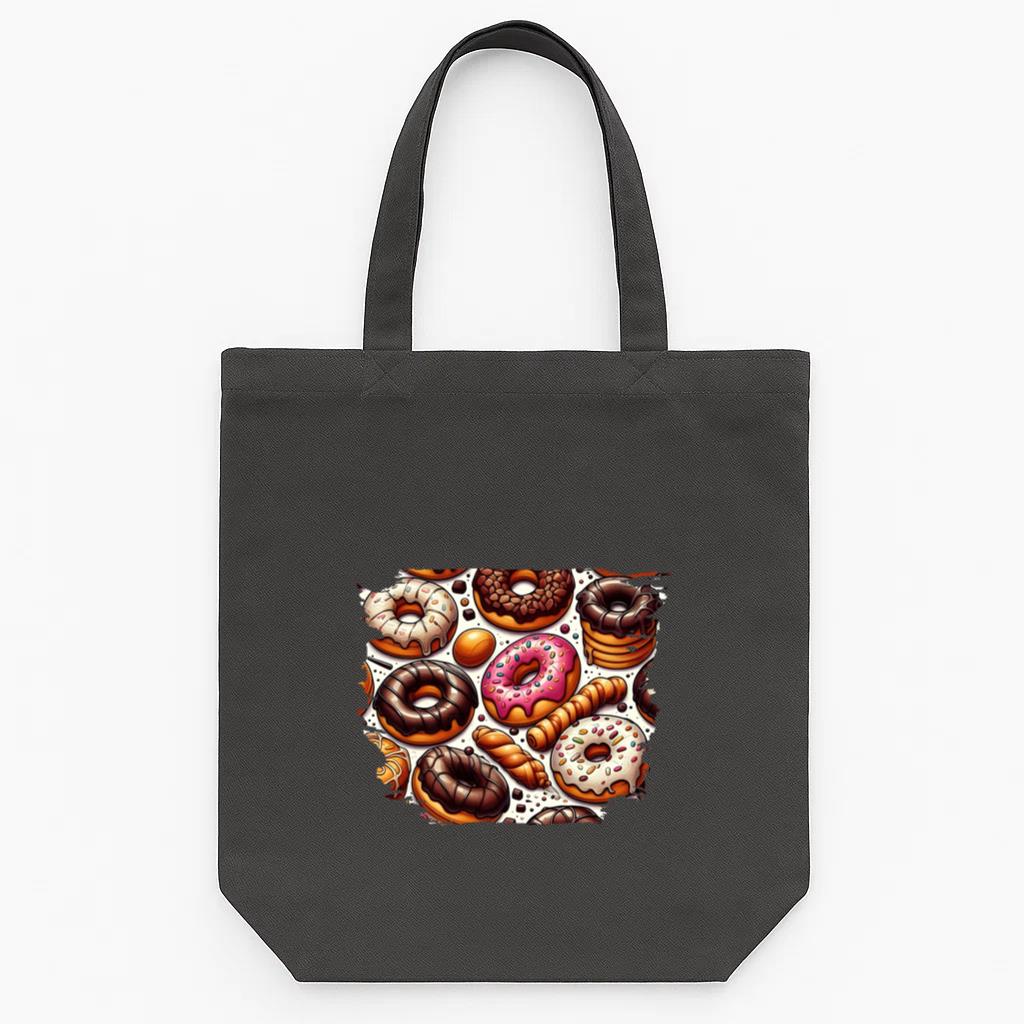 Image Happy Artistic Tote Canvas Bag