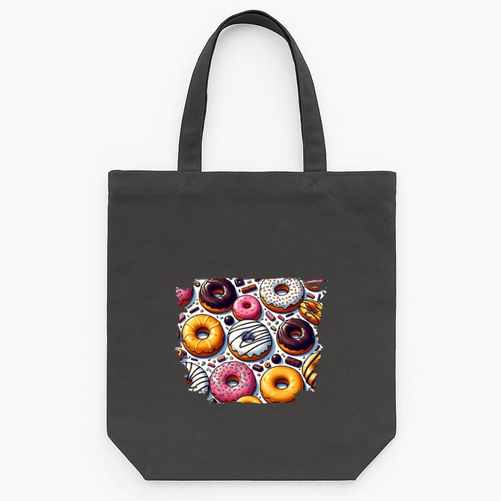 Image Happy Minimal Tote Canvas Bag