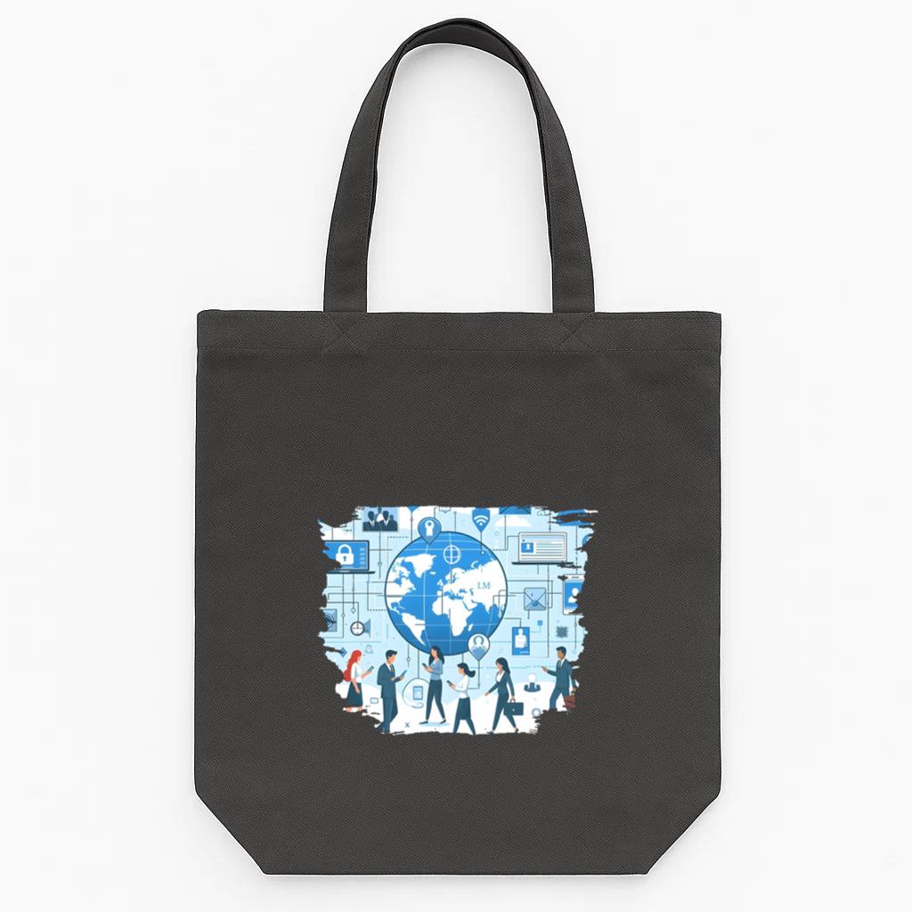 Image Smooth Artistic Tote Canvas Bag