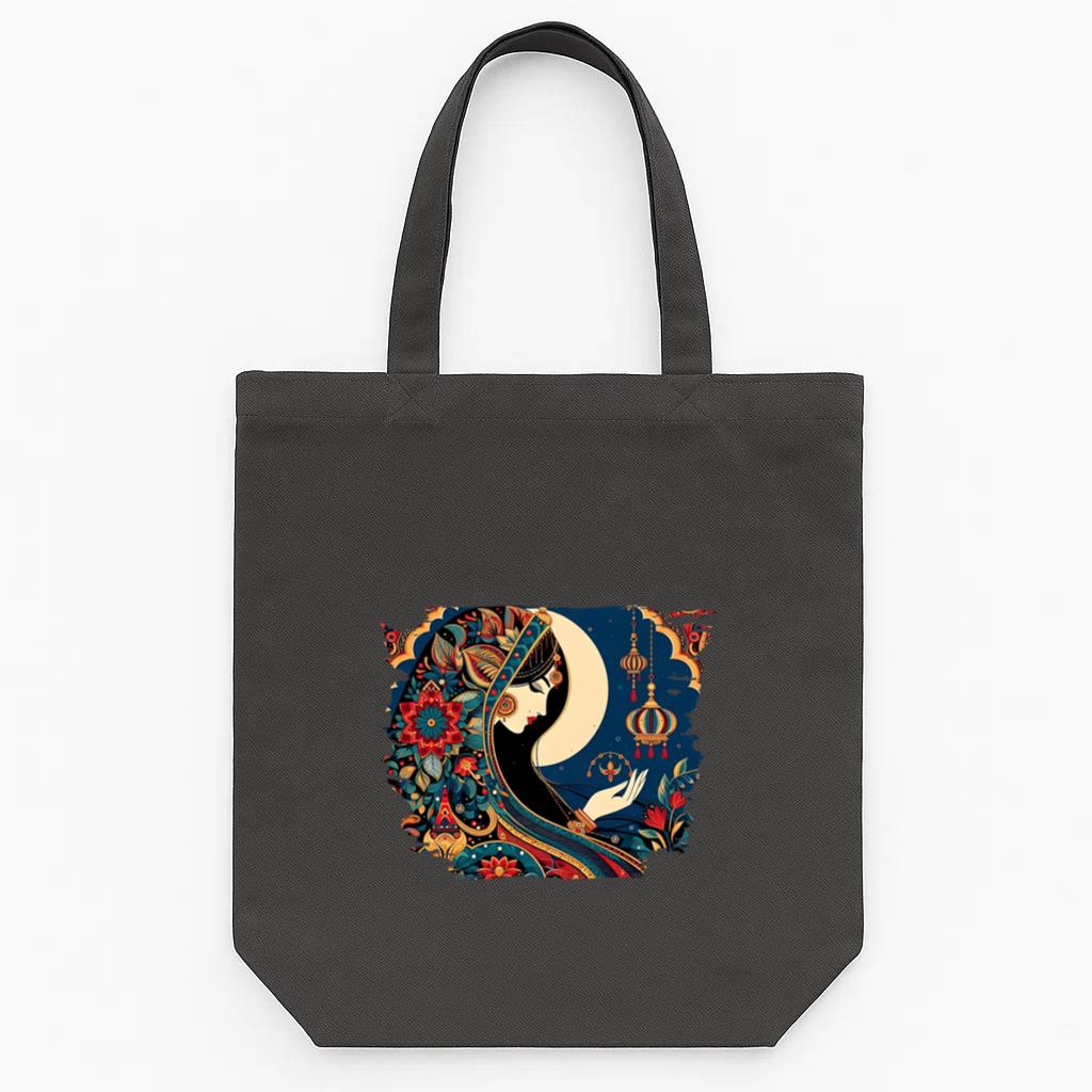 Joy Smooth Simple Tote Canvas Bag