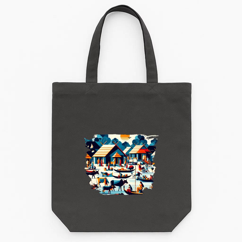 Magic Bold Bright Tote Canvas Bag
