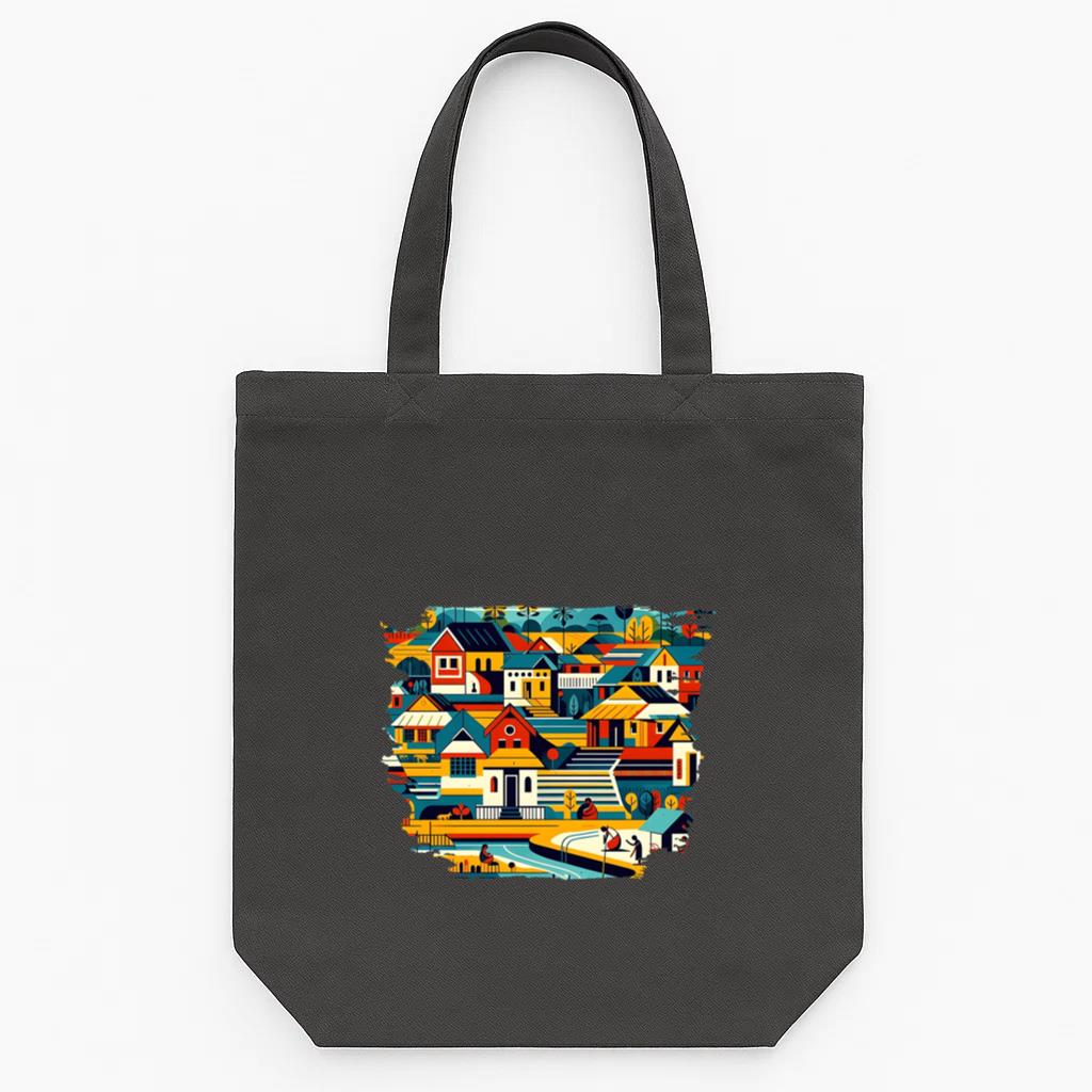Moon Fresh Simple Tote Canvas Bag