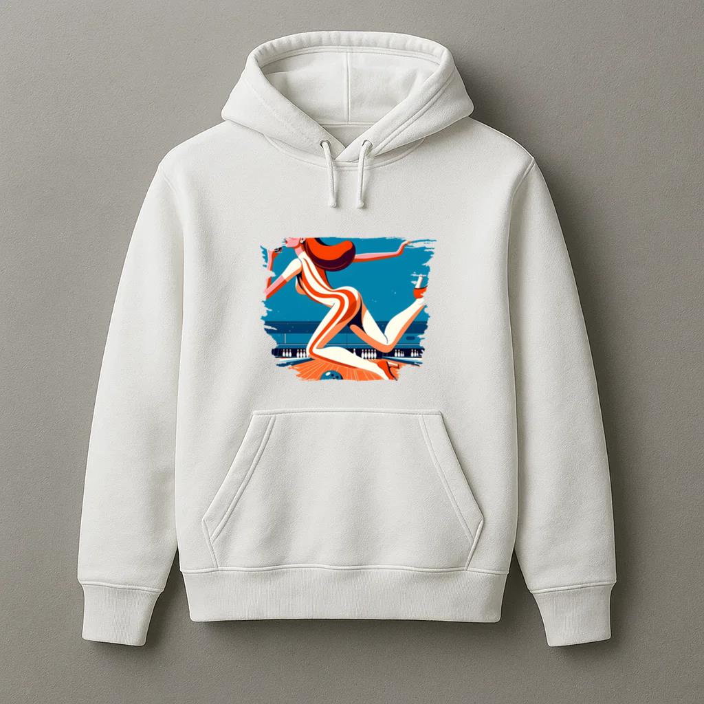 Moon Lovely Modern Hoodie