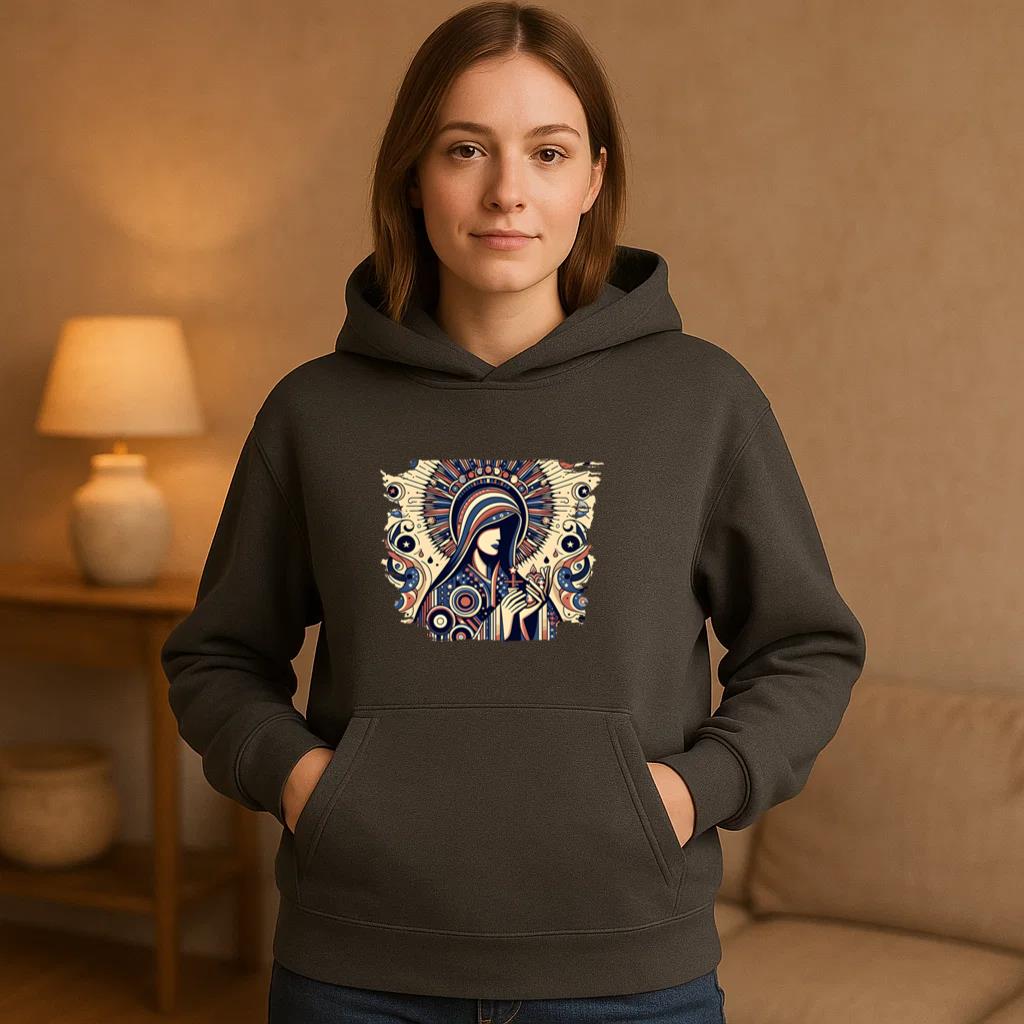 Ocean Shiny Sleek Hoodie - Image 2