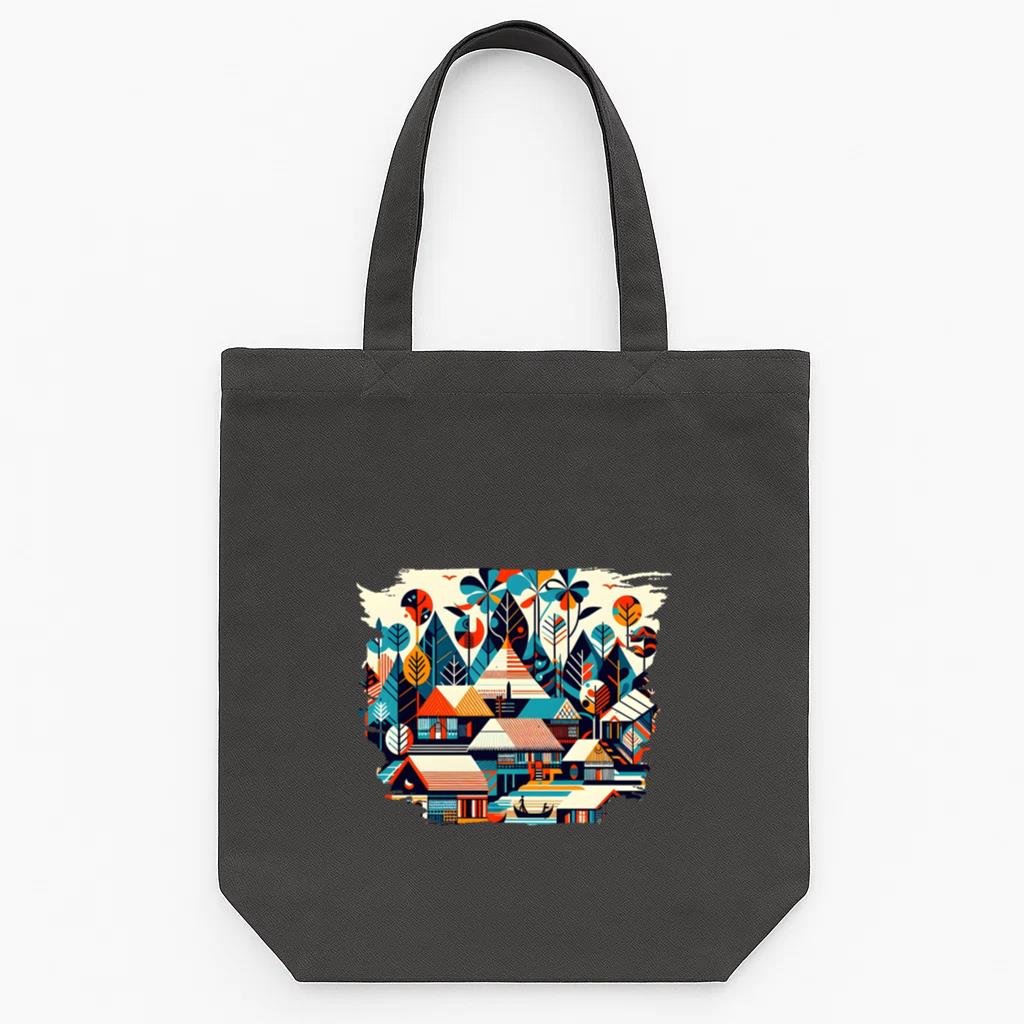 Sky Calm Cool Tote Canvas Bag
