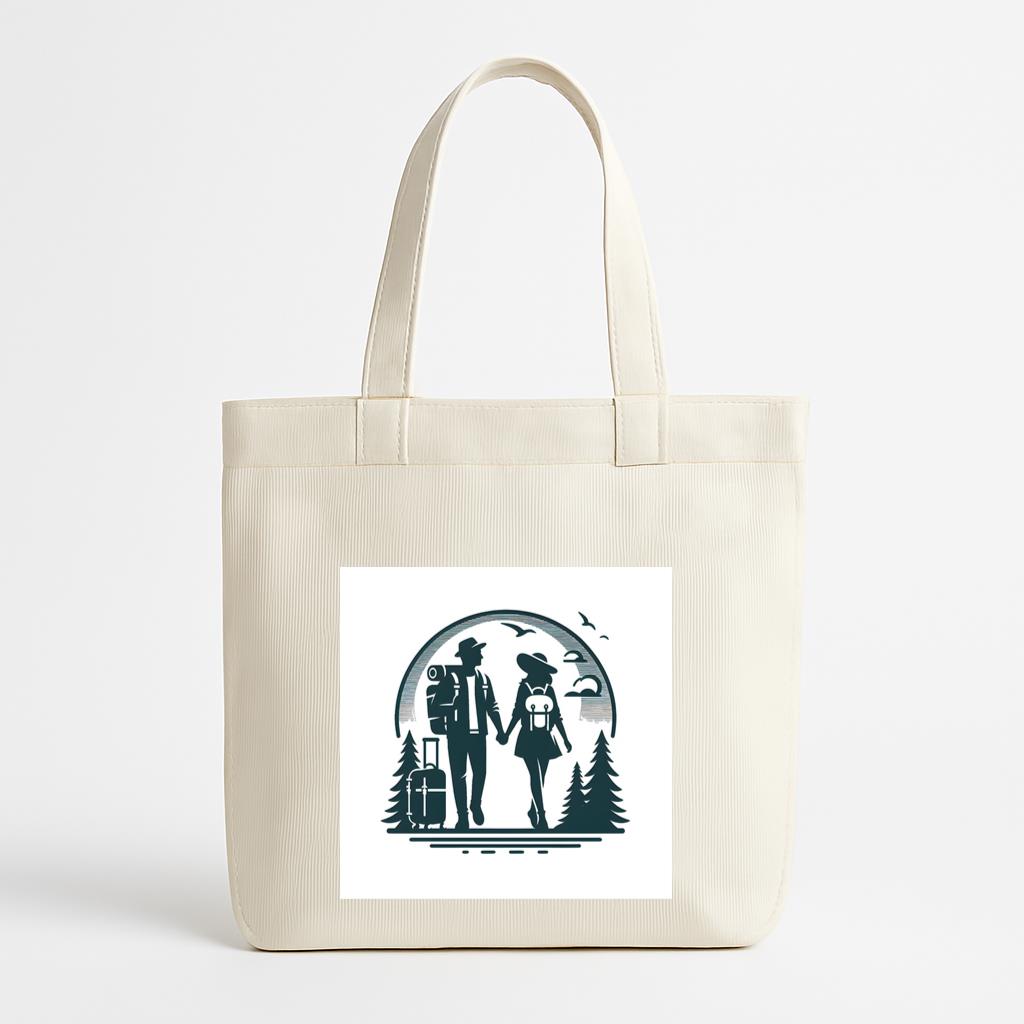 teeniediary Harmony Lovely Canvas Tote Bag