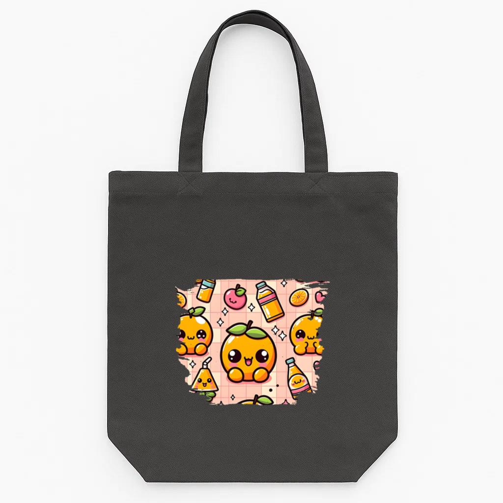 Wonder Happy Minimal Tote Canvas Bag