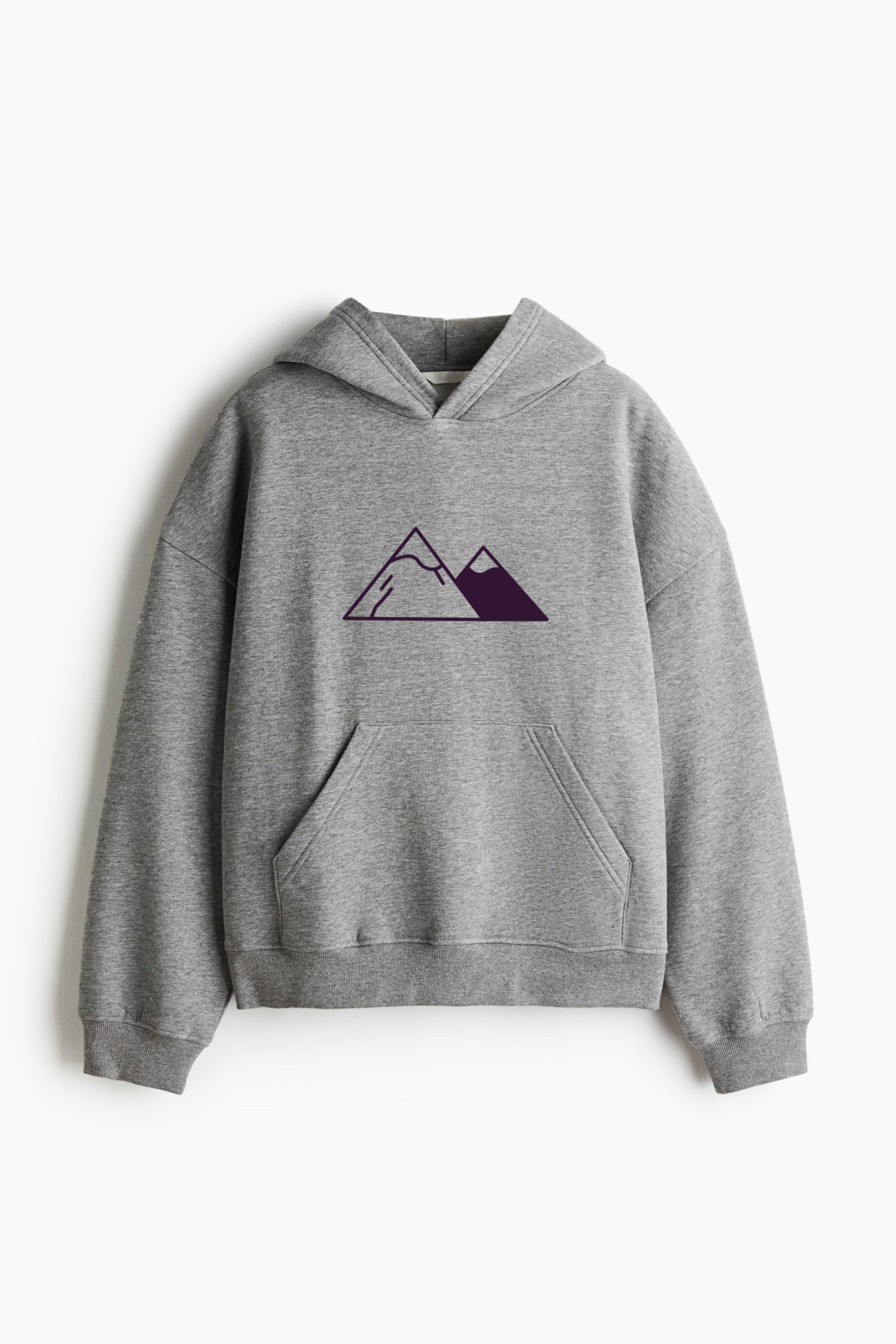 Alps Mountains Stroke Classic Unisex Hoodie