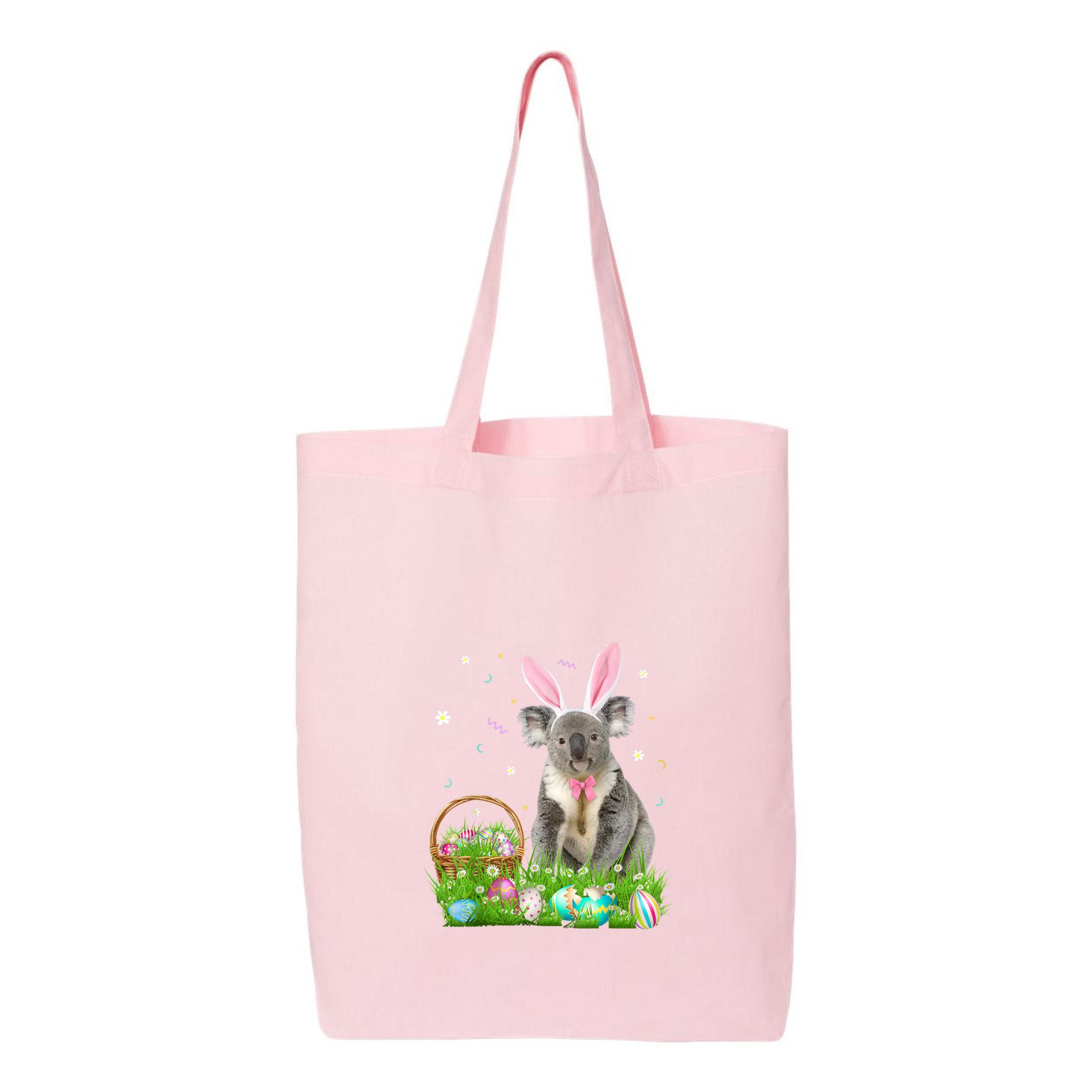 Cute Koala Easter Day Bunny Eggs Easter Costume Womens Canvas Tote Bag