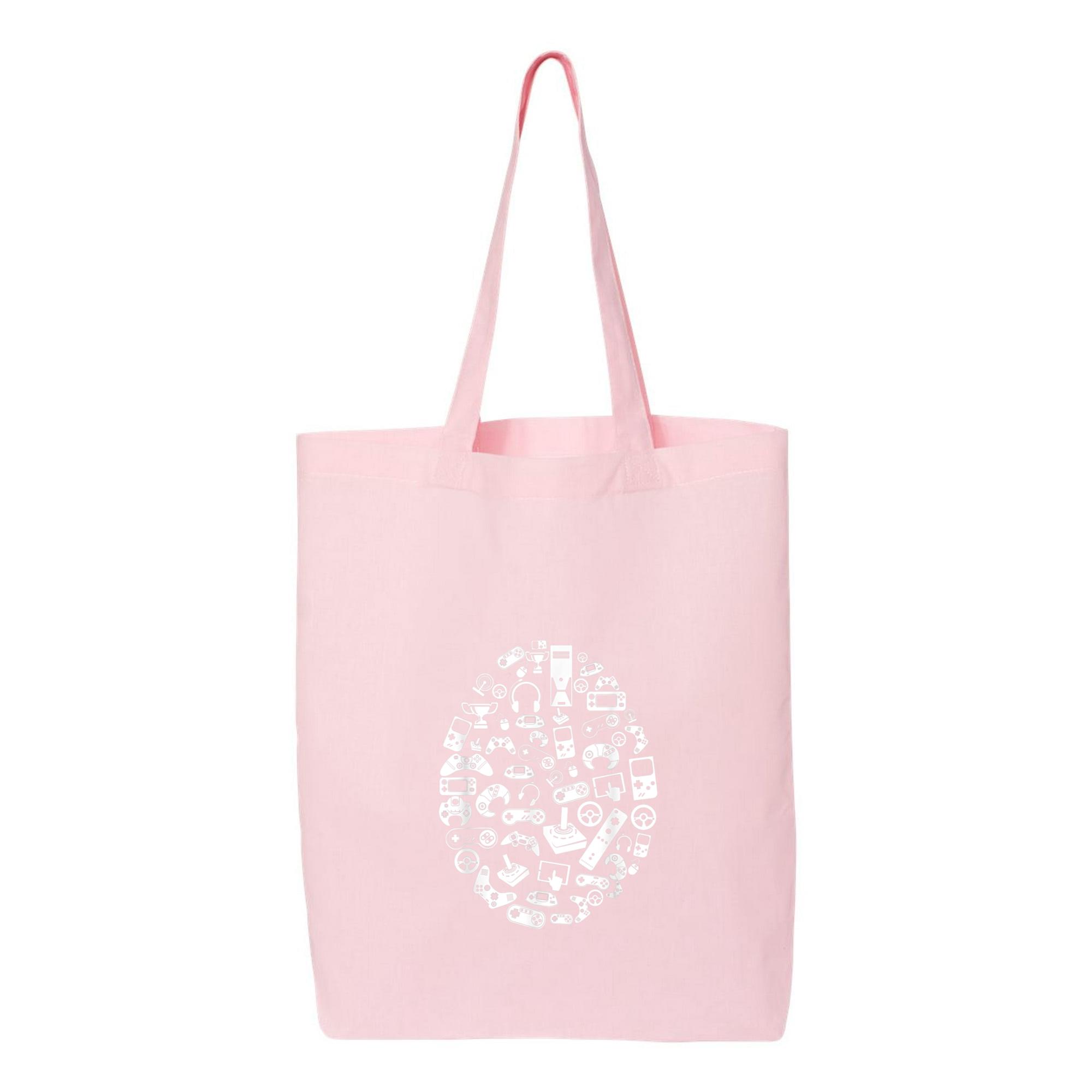 Easter Bunny Gamer Gaming Boy Love Easter Eggs Mens Boys Canvas Tote Bag