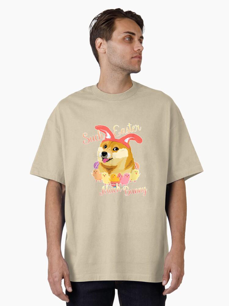 Happy Easter Doge - Shiba Inu Such Easter Much Bunny Cotton T-Shirt - Image 2